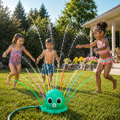 OCTOSPLASH – Aspersor de Agua en Forma de Pulpo para Diversión Acuática en el Jardín