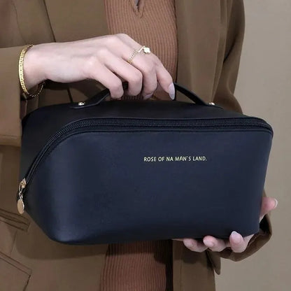 ORGANIZADOR DE MAQUILLAJE CON CREMALLERA – BOLSA DE TOCADOR DE LUJO PARA VIAJES