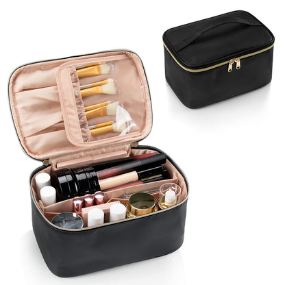 Organizador de Maquillaje Portátil con Divisores