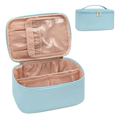 Organizador de Maquillaje Portátil con Divisores