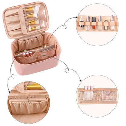 Organizador de Maquillaje Portátil con Divisores