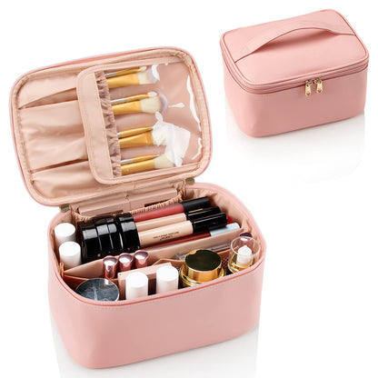 Organizador de Maquillaje Portátil con Divisores