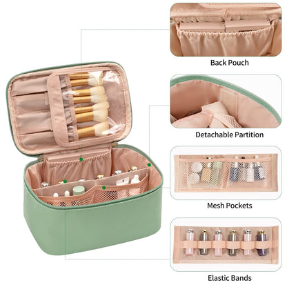 Organizador de Maquillaje Portátil con Divisores