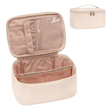 Organizador de Maquillaje Portátil con Divisores