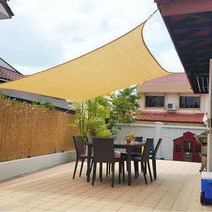 OUTDOORSHADE – Paraguas Solar Rectangular para el Confort del Balcón y Jardín