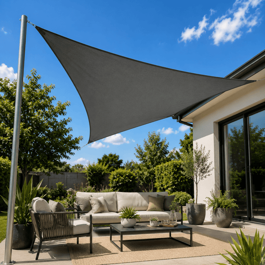OUTDOORSHADE – Paraguas Solar Rectangular para el Confort del Balcón y Jardín