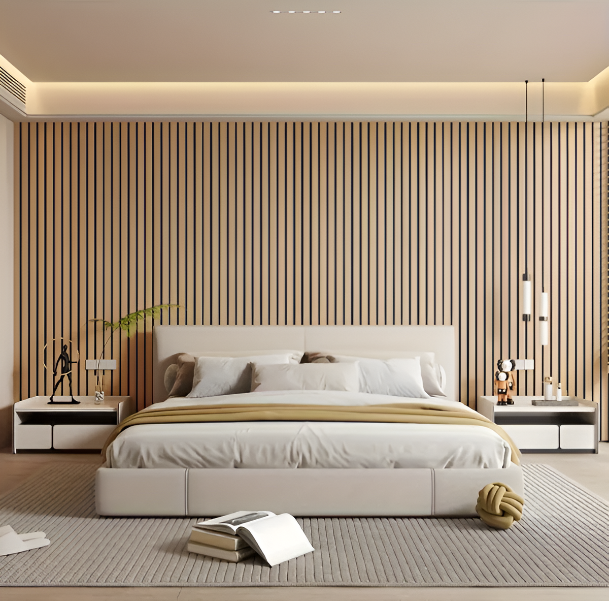 Paneles de pared 3D – Paneles autoadhesivos de PVC con textura realista de madera