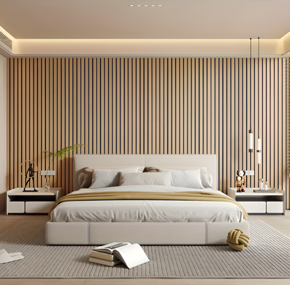 Paneles de pared 3D – Paneles autoadhesivos de PVC con textura realista de madera