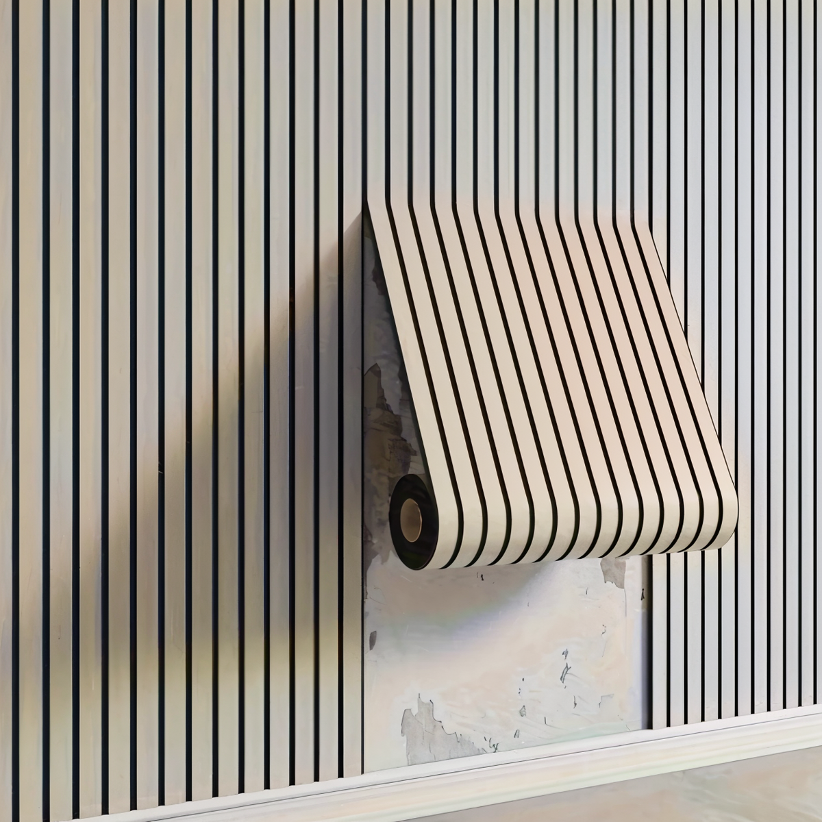Paneles de pared 3D – Paneles autoadhesivos de PVC con textura realista de madera