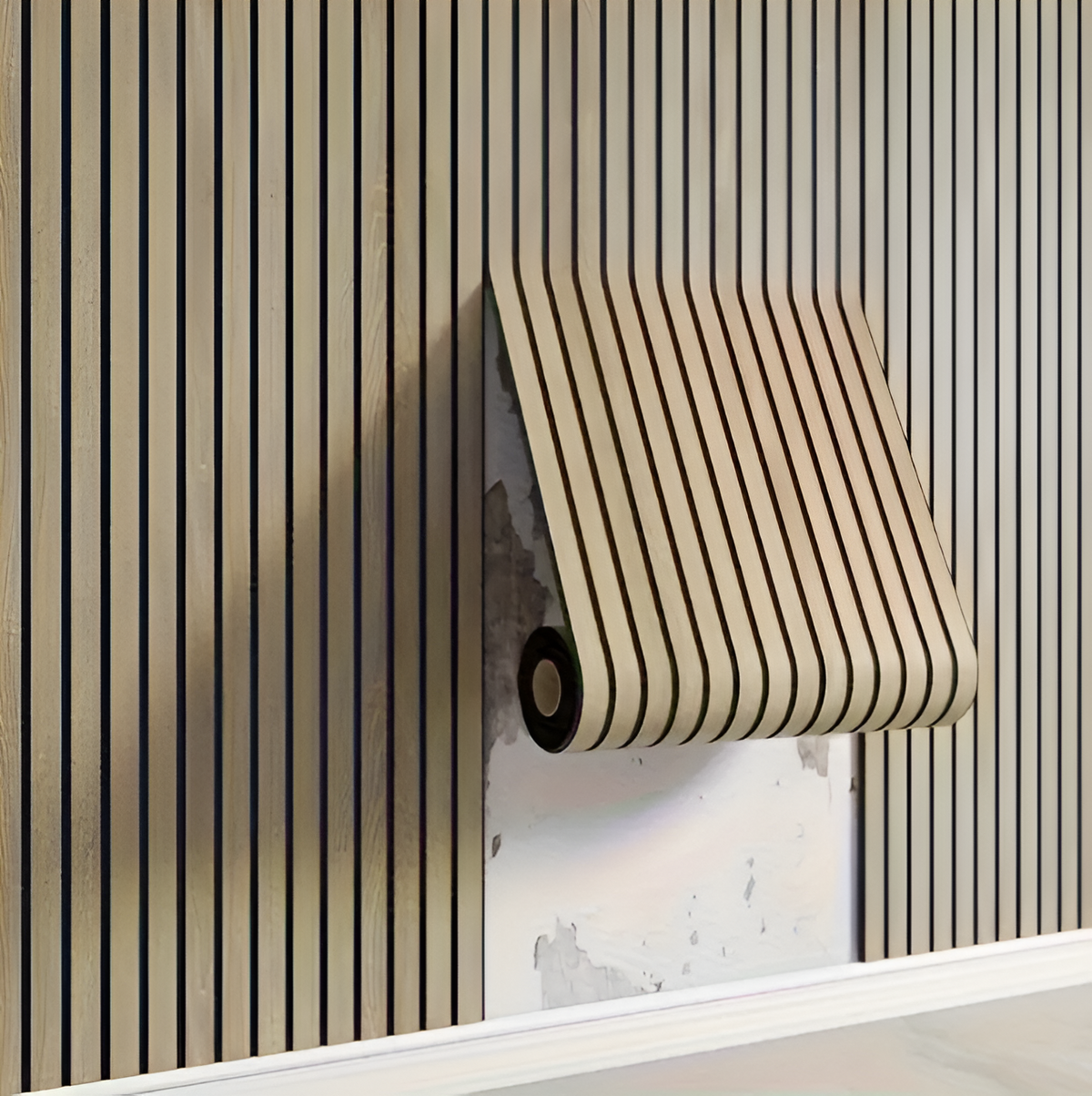 Paneles de pared 3D – Paneles autoadhesivos de PVC con textura realista de madera