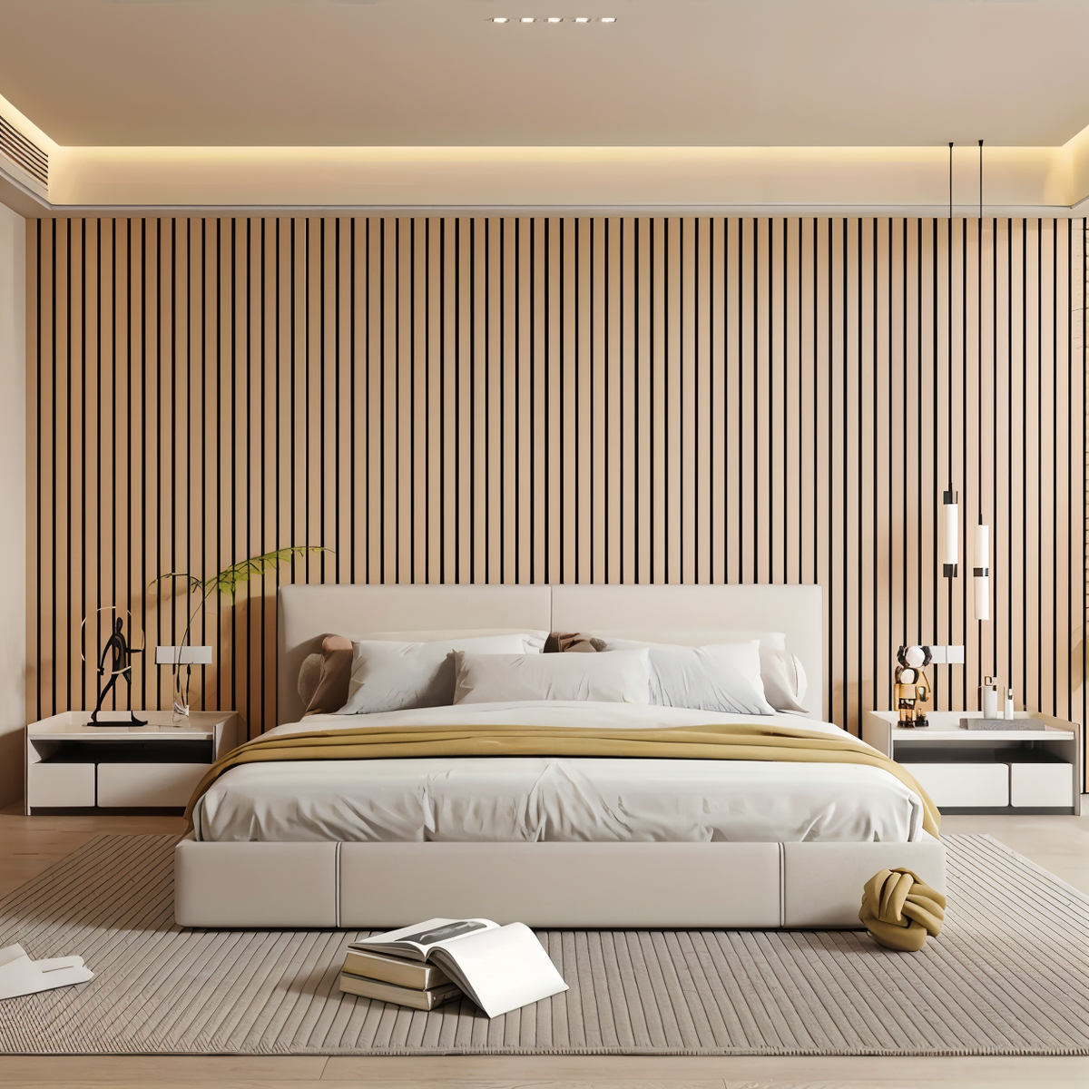 Paneles de pared 3D – Paneles autoadhesivos de PVC con textura realista de madera
