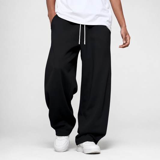 Pantalón de chándal holgado y largo