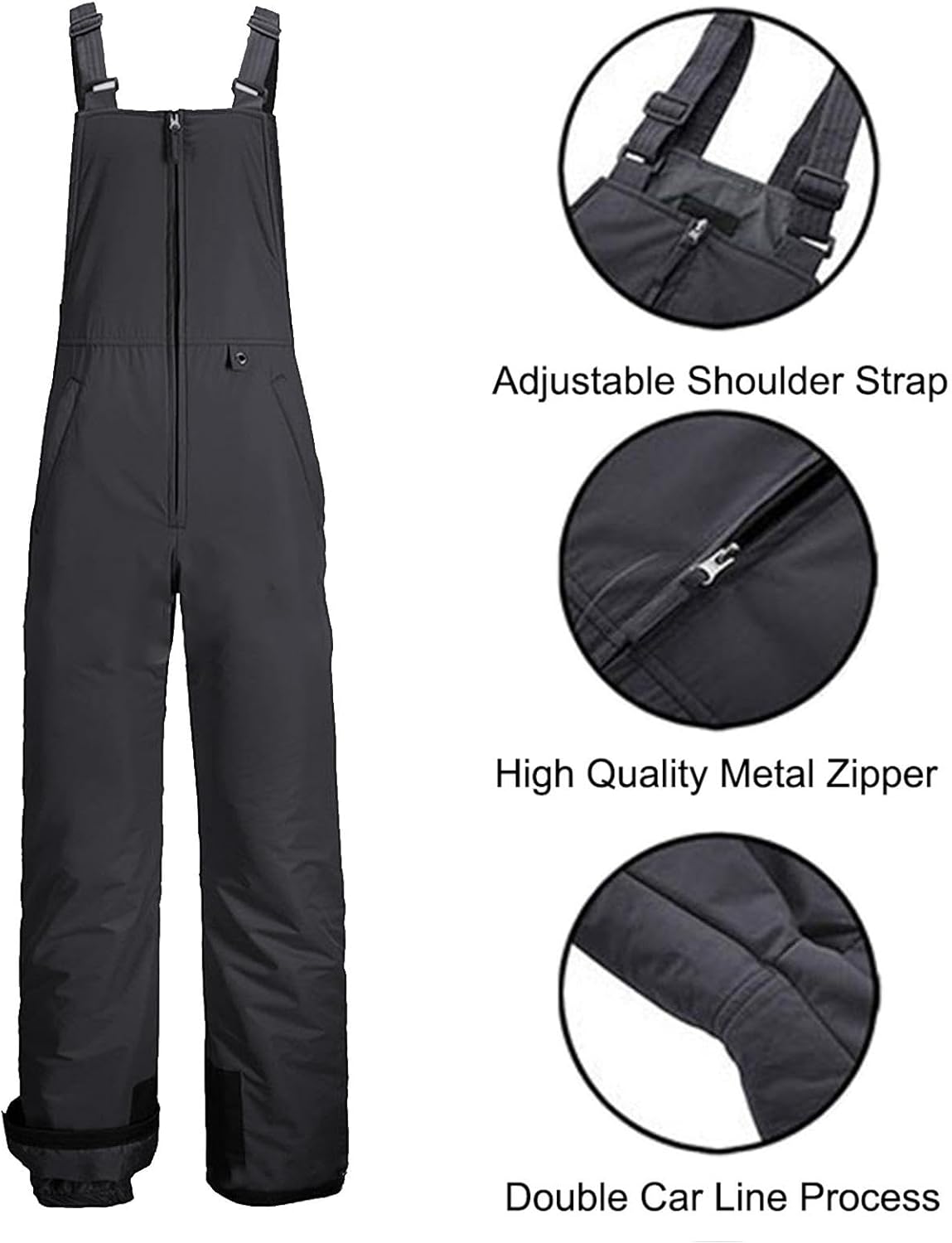 Pantalón de nieve impermeable y con aislamiento