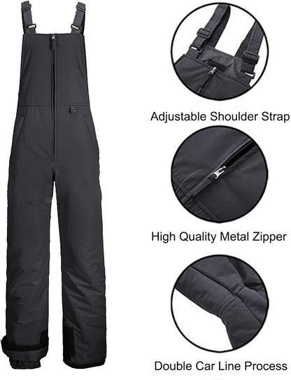 Pantalón de nieve impermeable y con aislamiento