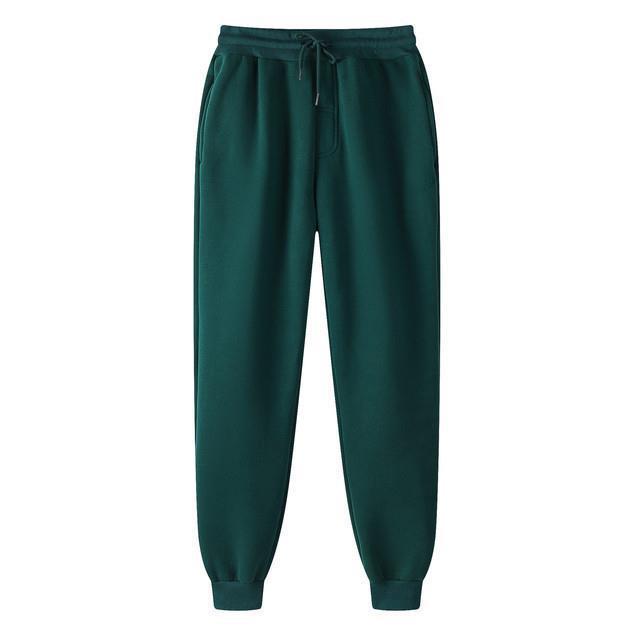 Pantalón jogger de tiro alto y corte holgado para mujer con cintura elástica, cordón ajustable y puños acanalados