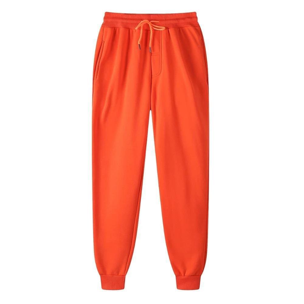 Pantalón jogger de tiro alto y corte holgado para mujer con cintura elástica, cordón ajustable y puños acanalados