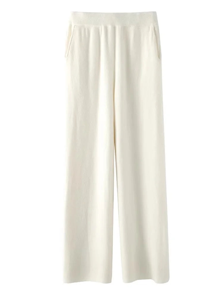Pantalones de Cachemira para Mujer 3Leaves