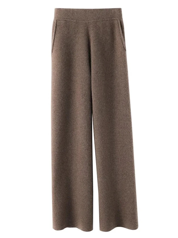Pantalones de Cachemira para Mujer 3Leaves