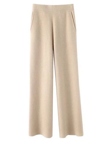 Pantalones de Cachemira para Mujer 3Leaves
