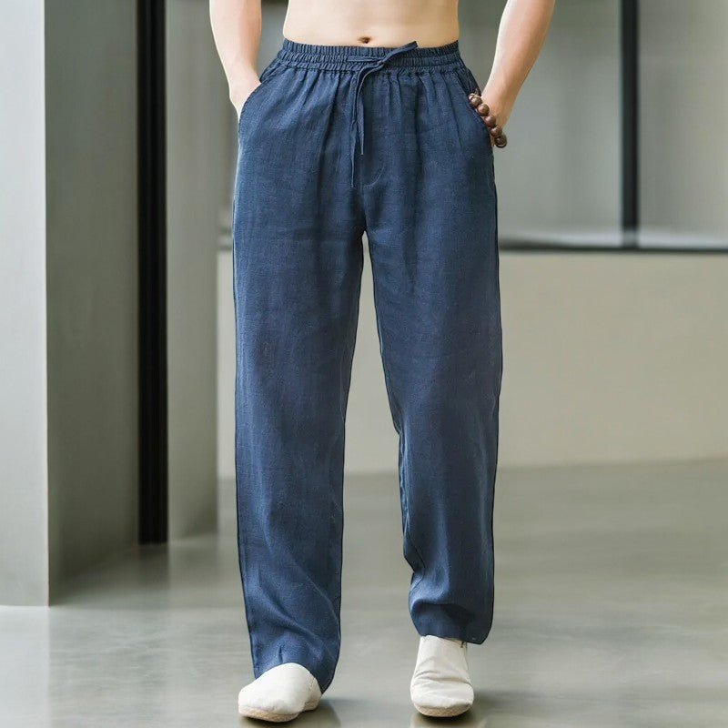 Pantalones de lino
