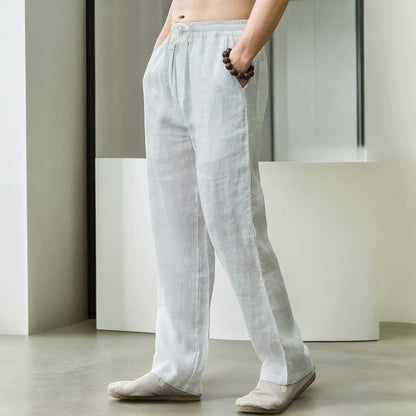 Pantalones de lino