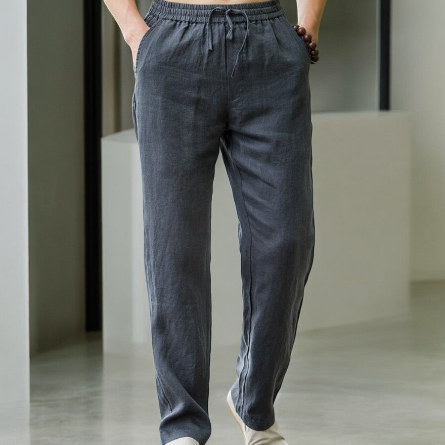 Pantalones de lino