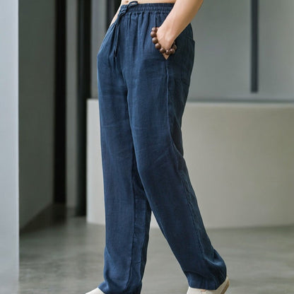 Pantalones de lino