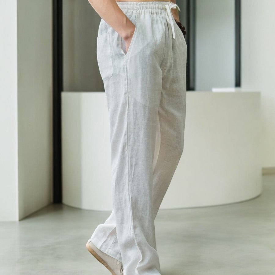 Pantalones de lino