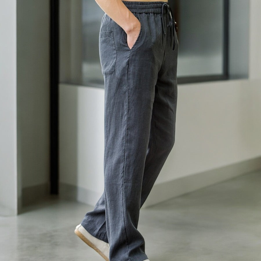 Pantalones de lino