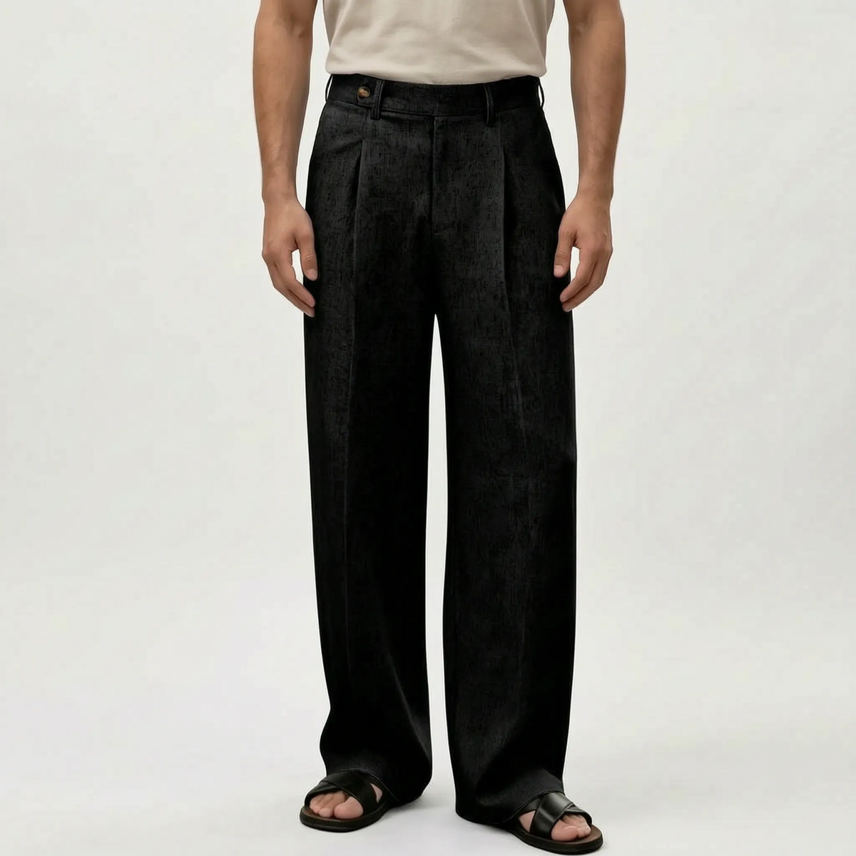 Pantalones de verano de pernera ancha