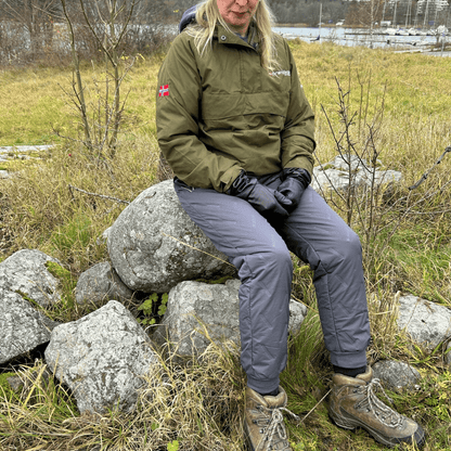Pantalones impermeables con forro polar unisex