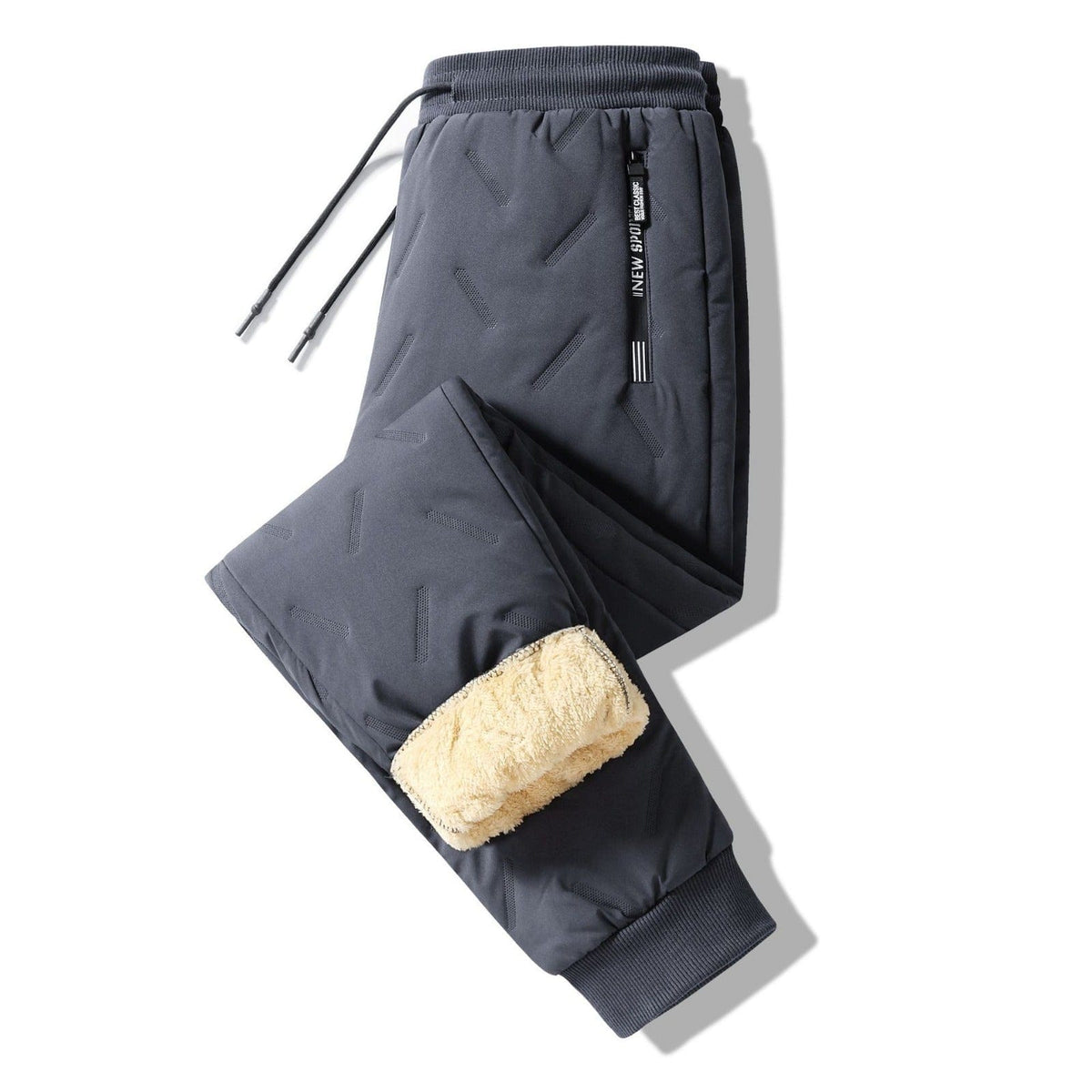 Pantalones impermeables con forro polar unisex