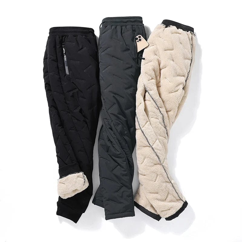 Pantalones impermeables con forro polar unisex