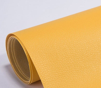 Parche de Reparación de Cuero PU Autoadhesivo - Impermeable y Fuerte