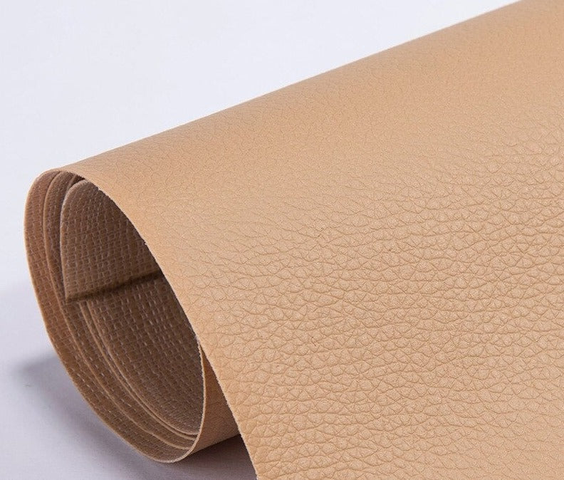 Parche de Reparación de Cuero PU Autoadhesivo - Impermeable y Fuerte