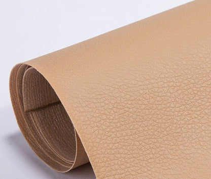 Parche de Reparación de Cuero PU Autoadhesivo - Impermeable y Fuerte