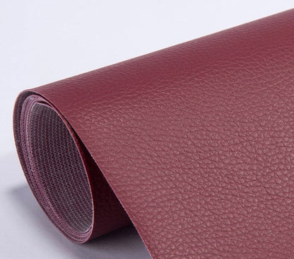Parche de Reparación de Cuero PU Autoadhesivo - Impermeable y Fuerte