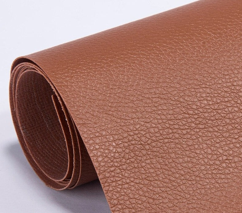 Parche de Reparación de Cuero PU Autoadhesivo - Impermeable y Fuerte