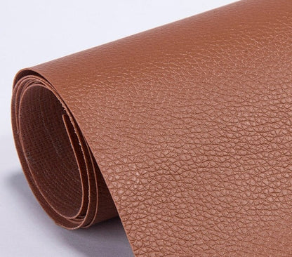 Parche de Reparación de Cuero PU Autoadhesivo - Impermeable y Fuerte