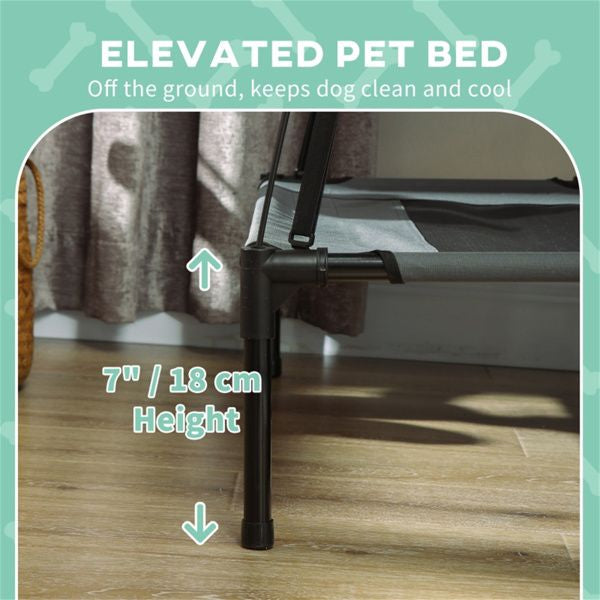 PAWAIR – Cama Elevada para Perros con Alfombrilla Refrigerante y Protección UV para Comodidad al Aire Libre - Image 4