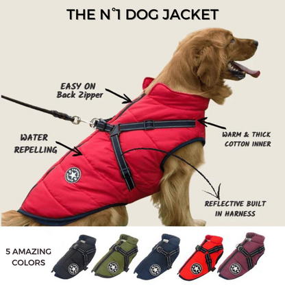 PawShield™ – La Chaqueta para Perros 3 en 1