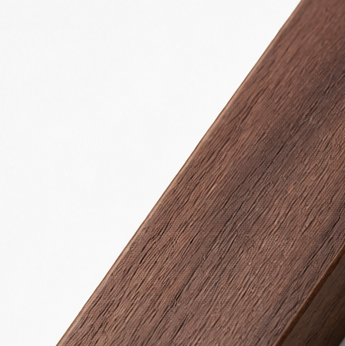 Perchero de pared escultural de madera