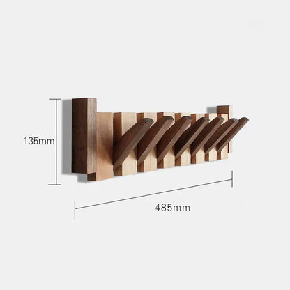 Perchero Kleshenger HarmonyCoat – Perchero de Madera Creativo para Pasillo y Entrada
