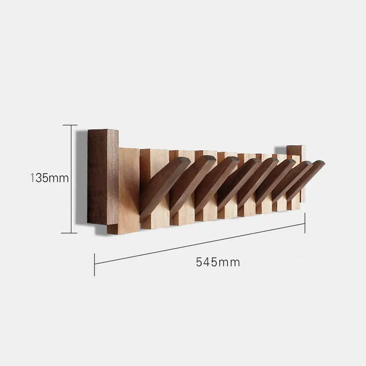 Perchero Kleshenger HarmonyCoat – Perchero de Madera Creativo para Pasillo y Entrada