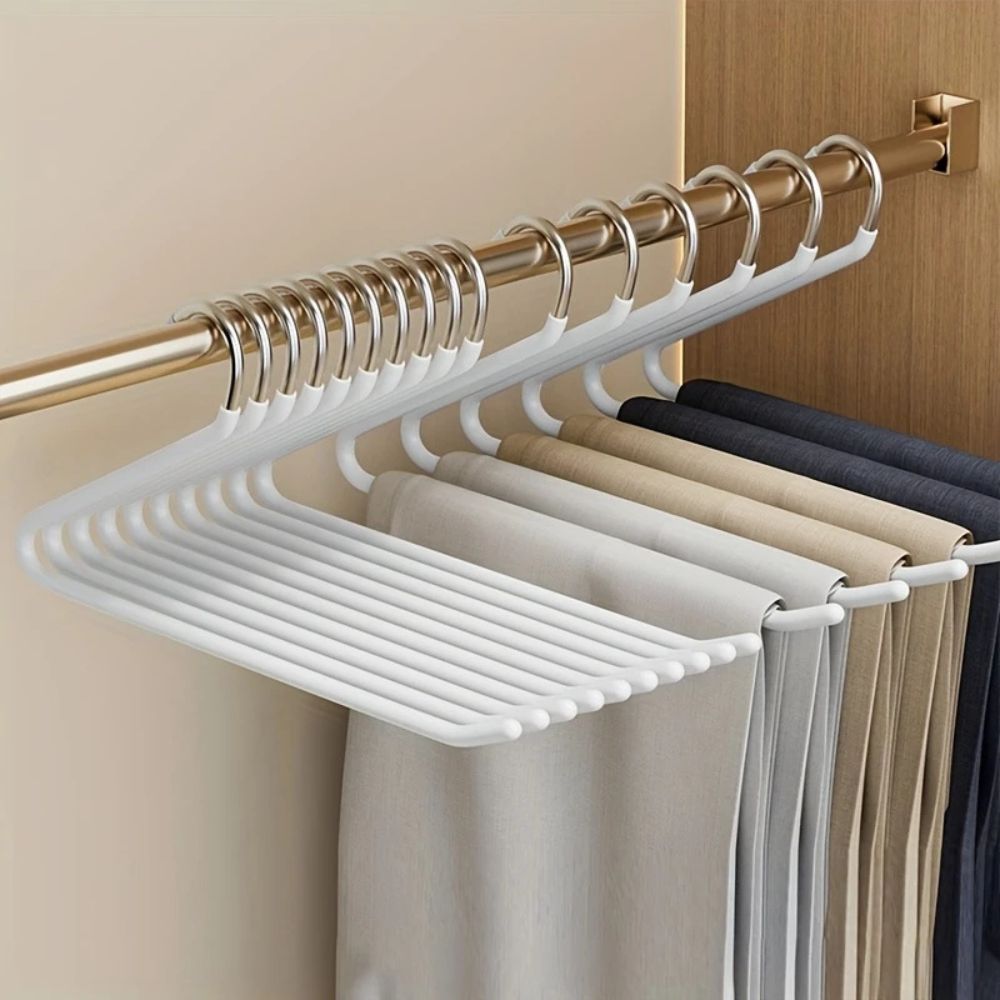 Perchero para Pantalones en Forma de Cuello de Ganso | 10pcs