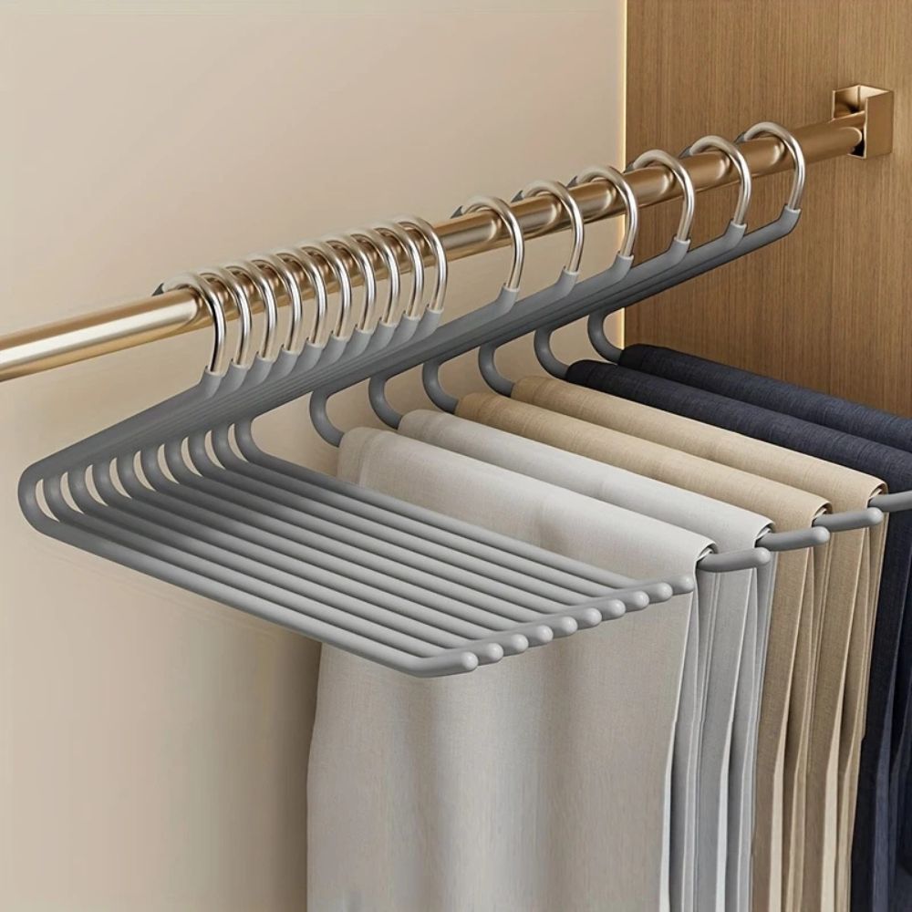 Perchero para Pantalones en Forma de Cuello de Ganso | 10pcs
