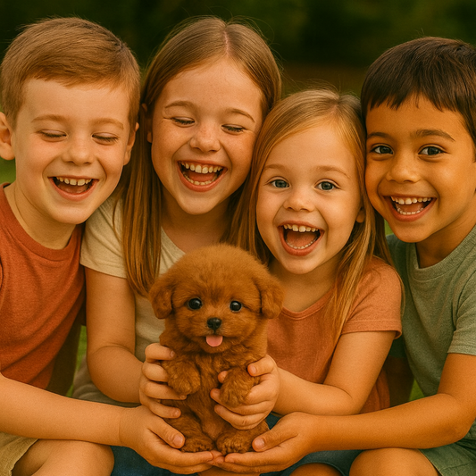 Perrito de Peluche Interactivo Diseño Realista con Funciones de Movimiento