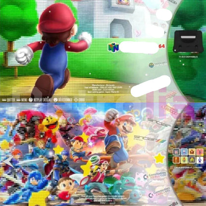 PixelDrive 64gb: Original con 2 controladores - Más de 20,000 juegos desde Mario hasta Pokémon