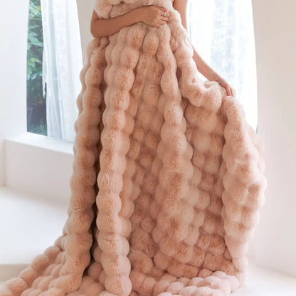 Plaid WarmWol – Manta de Forro Ultra Suave, Calidez Excepcional para Todas las Temporadas