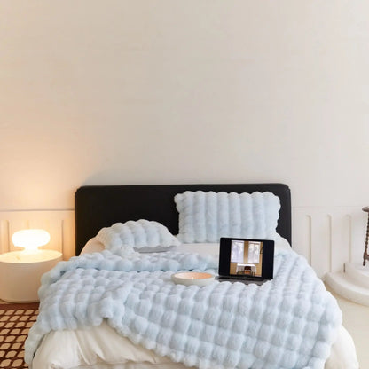 Plaid WarmWol – Manta de Forro Ultra Suave, Calidez Excepcional para Todas las Temporadas